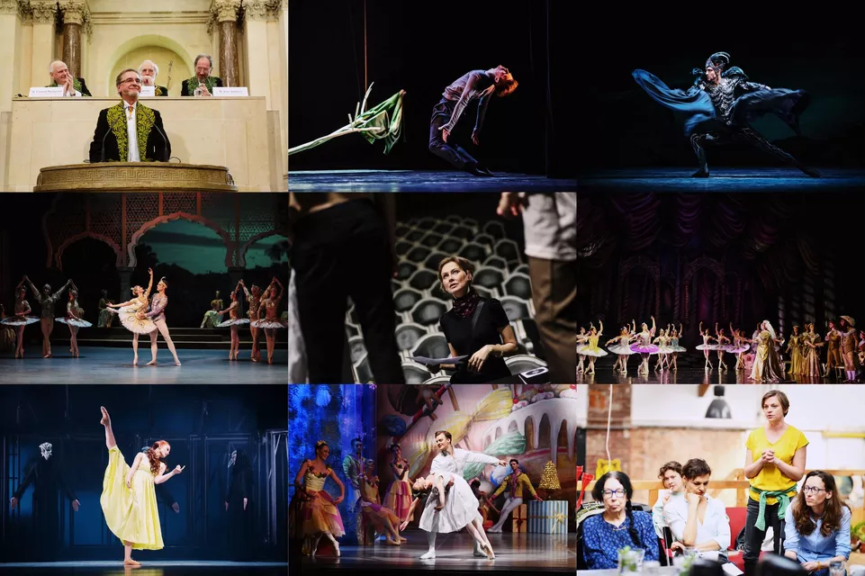 Jiří Kylián. Foto: Juliette Agnel. Kytice. Foto: Serghei Gherciu. Labutí jezero. Foto: Pavel Hejný. Bajadéra. Foto: Foto: Ctibor Bachratý. Alena Pešková. Foto: soukr. archiv. Šípková Růženka. Foto: Michal Hančovský. Zuzana Šimáková, Foto: Anna Rasmussen. Louskáček. Foto: Petr Berounský. Lucia Kašiarová. Foto: Michal Hančovský. Autor koláže: Adam David. Jiří Kylián. Foto: Juliette Agnel. Kytice. Foto: Serghei Gherciu. Labutí jezero. Foto: Pavel Hejný. Bajadéra. Foto: Foto: Ctibor Bachratý. Alena Pešková. Foto: soukr. archiv. Šípková Růženka. Foto: Michal Hančovský. Zuzana Šimáková, Foto: Anna Rasmussen. Louskáček. Foto: Petr Berounský. Lucia Kašiarová. Foto: Michal Hančovský. Autor koláže: Adam David.