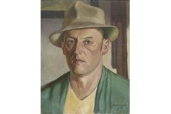 E. Borovansky - autoportrét. Zdroj: National Library of Australia.