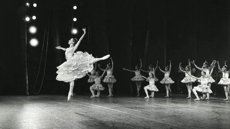  Coppélia z roku 1978. Foto: Archiv New York City Ballet.