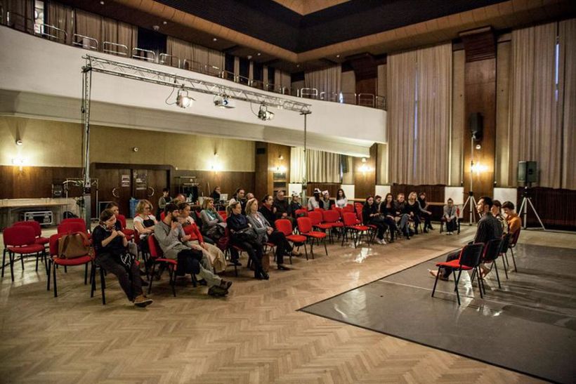 Diskuse po představení, Kino Alfa. Foto: Petr Kiška.