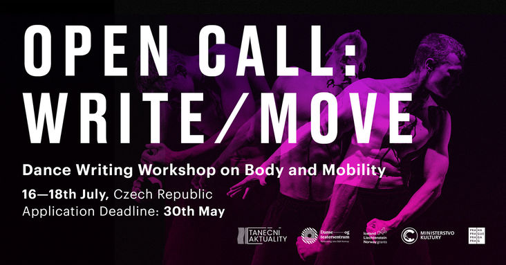Open call WRITE/MOVE: Dance Writing Workshop on Body and Mobility