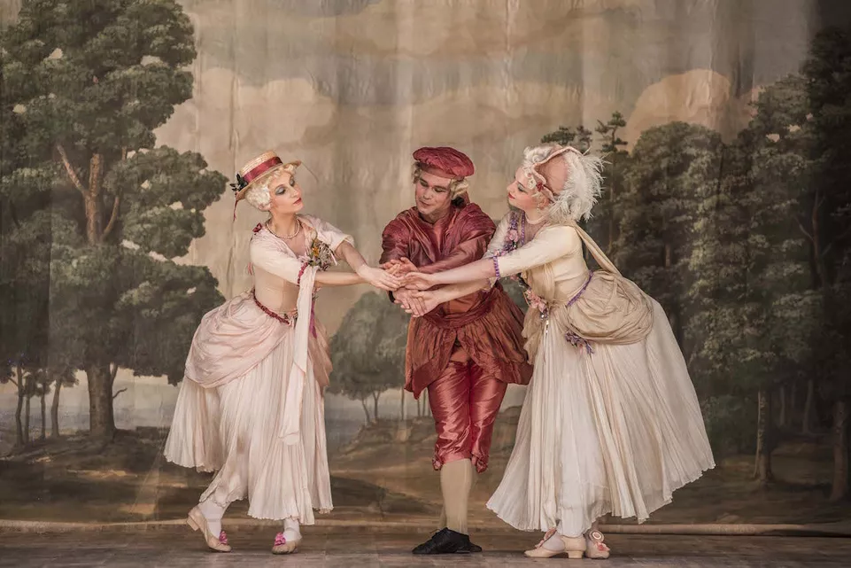 Mozartiana - Narcis a Palimene (B. F. Wernerová, M. Stehlík, L. Kantorová). Foto: Michael Tomeš