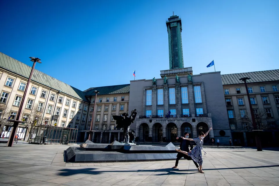 Tanečníci baletního souboru NDM v Ostravě. Foto: Lukáš Kaboň.