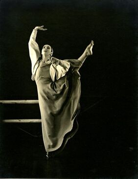 Frontier (Martha Graham). Foto: Barbara Morgan.