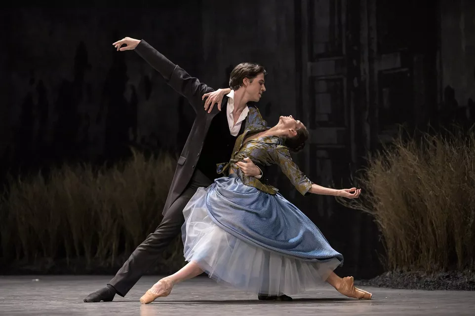Polina Semionova a Martin ten Kortenaar. Foto Serghei Gherciu.