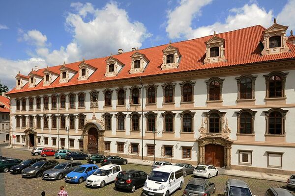 Valdštejnský palác v Praze, sídlo Senátu. Zdroj Wikimedia Commons.