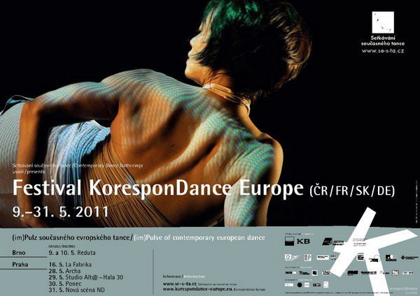 Festival současného tance KoresponDance Europe vyvrcholí v květnu v Praze