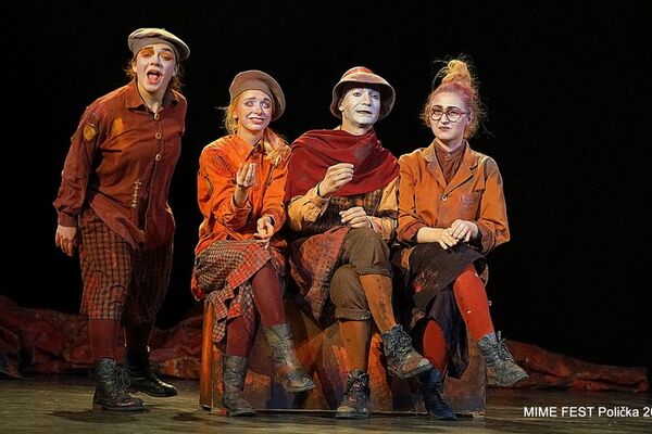 Marcel (Warsaw Mime Center Company). Foto: Radim Hromádko.