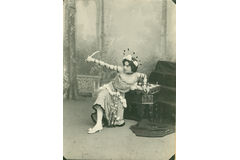 Anna Pavlova jako Nikia v baletu La Bayadère.