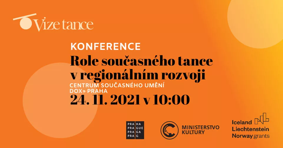 Konference o roli současného tance v regionálním rozvoji proběhne online