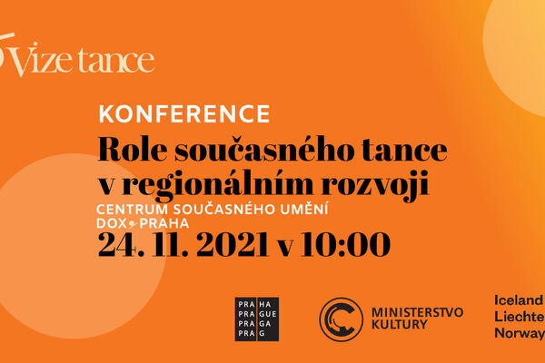 Konference o roli současného tance v regionálním rozvoji proběhne online