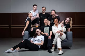 NdB 3 (tanečníci společně s choreografkou Megumi Nakamura). Foto Arthur Abram.