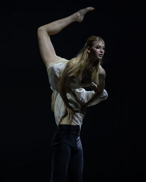 50th Anniversary Celebration event. Eliana Hayward and Kacper Lajewski, Rambert School. Photo credit: Andrej Uspenski.