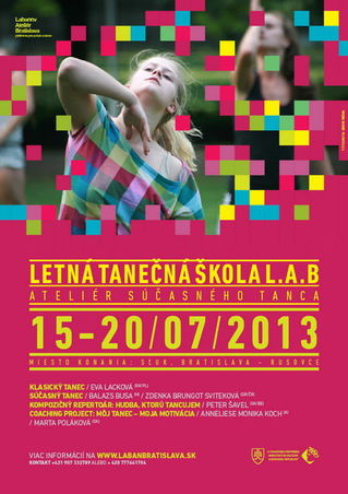 Letní taneční škola L.A.B. 2013 v Bratislavě