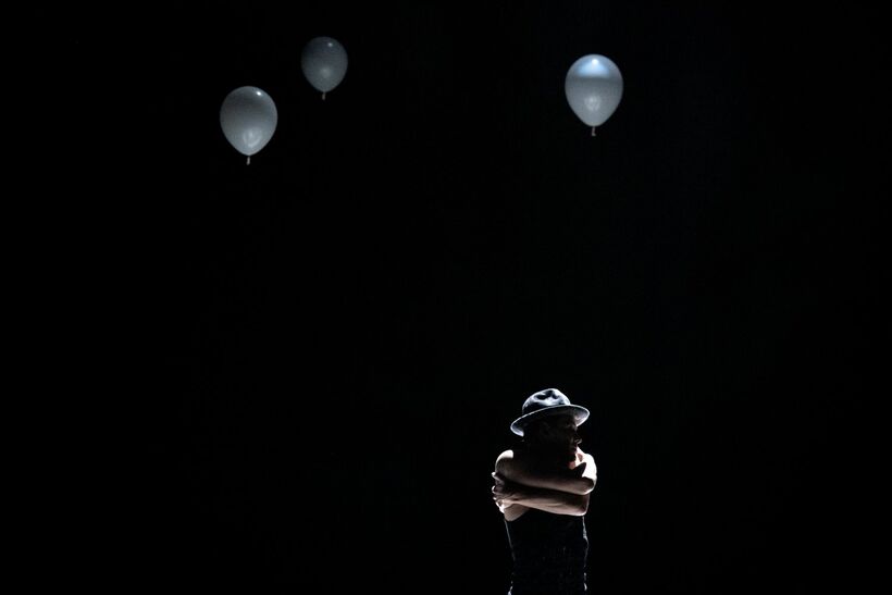 Mime on the Moon. Radim Vizváry. Foto: Anna Šolcová.