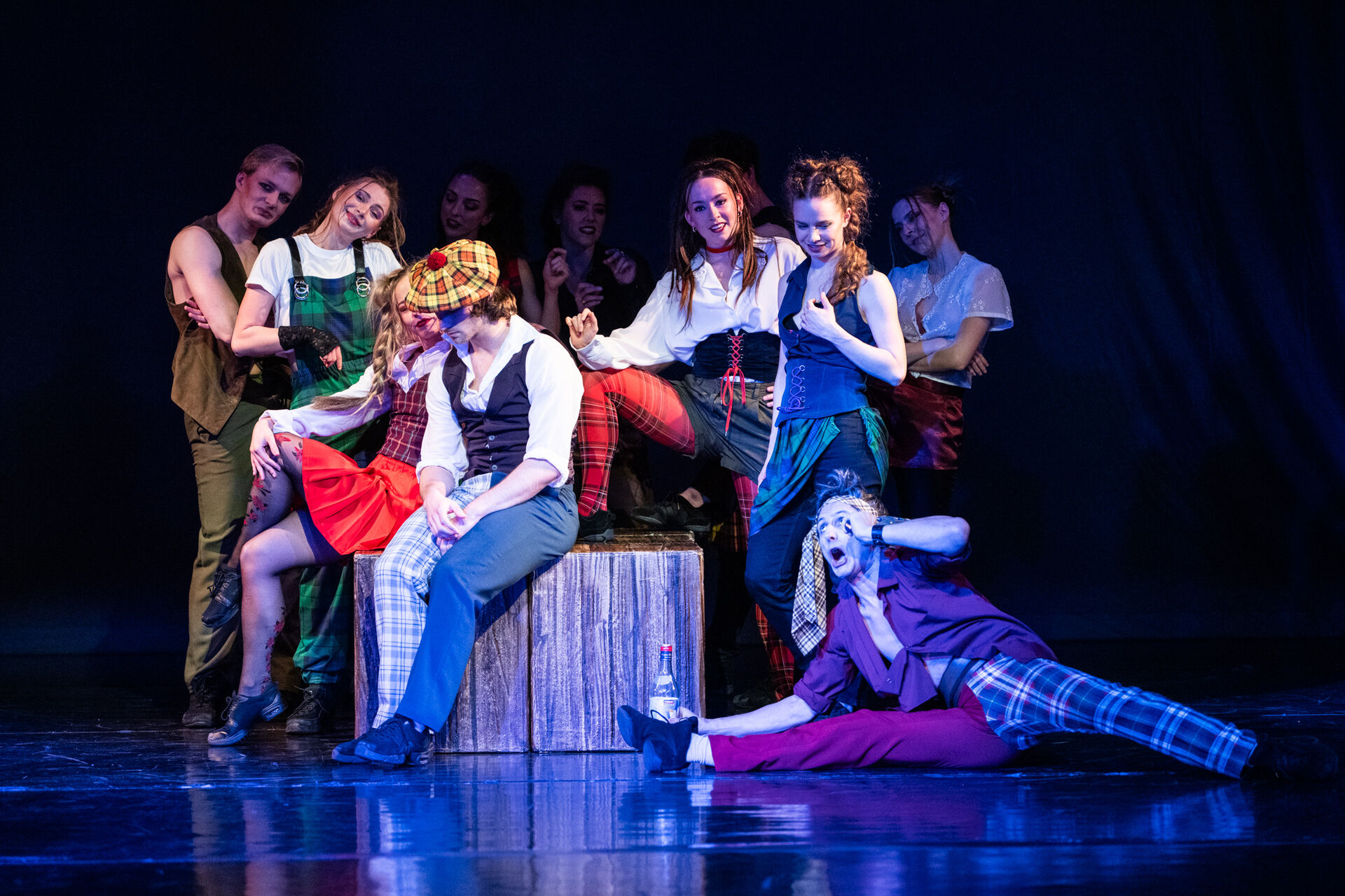 Hory a údolí. Balet Divadla F. X. Šaldy. Foto: Daniel Dančevský. 