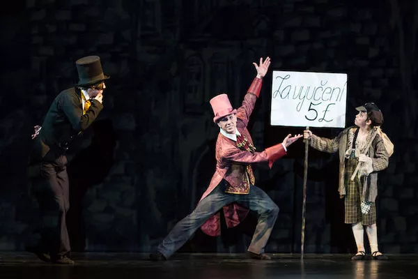 Oliver Twist (Roman Kocherha,Andrzej Janczura). Foto: Michal Hančovský.