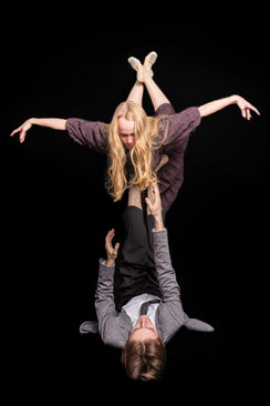 Kafka Is Alive. Natálie Chaloupková a Vojtěch Javůrek. Foto: zdroj LampArt Company.