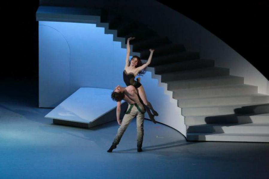 Zkrocení zlé ženy, Jekatěrina Krysanova, Vladislav Lantratov, Foto Elena Fetisova