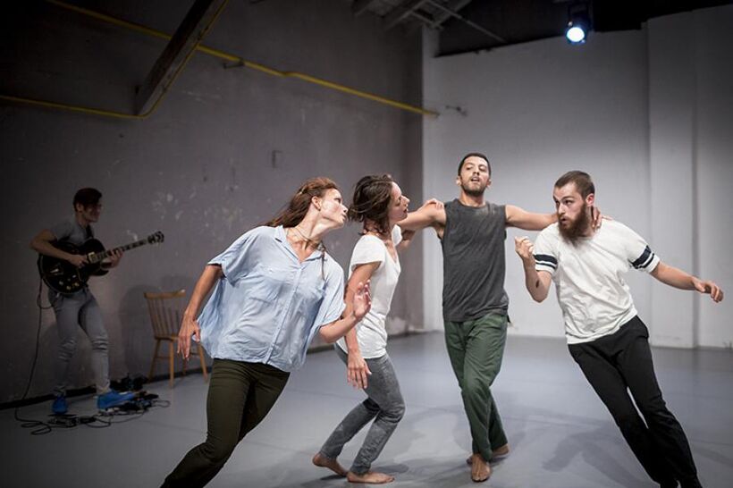 Soňa Ferienčíková, Karolína Hejnová, Renan Martins de Oliveira, Benjamin Pohlig a Gašper Piano. Foto: Vojta Brtnický.