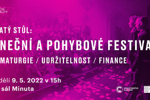 Taneční aktuality pořádají kulatý stůl: Taneční a pohybové festivaly 
