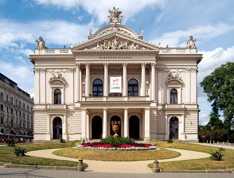 Mahenovo divadlo. Zdroj Wikipedia.