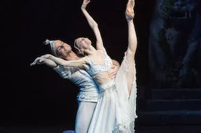 La Bayadère, Michal Krčmář, Svetlana Zakharova, Foto Mirka Kleemola