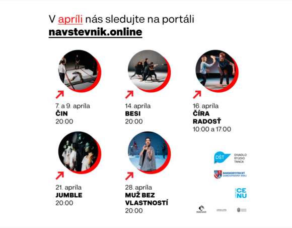 Nabitý apríl se slovenským Divadlem Štúdio tanca