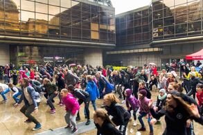 Flashmob. Foto: Václav Hodonický