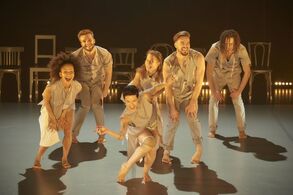 Linda Fernandez Saez, Simona Machovičová, Edita Antalová, Jindřich Panský, Matyáš Ramba, Jakub Sedláček. Foto: Kiva.