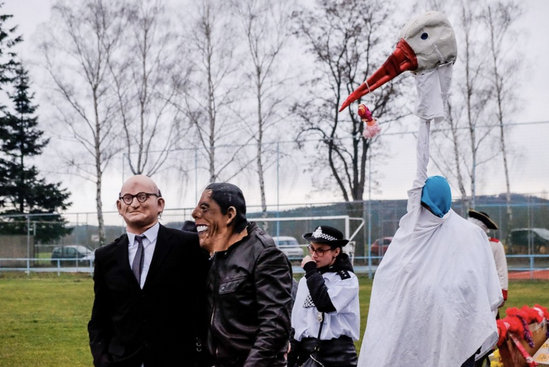 Masopust v Postřekově. Foto: Domažlický Deník/Stanislav Šebek.