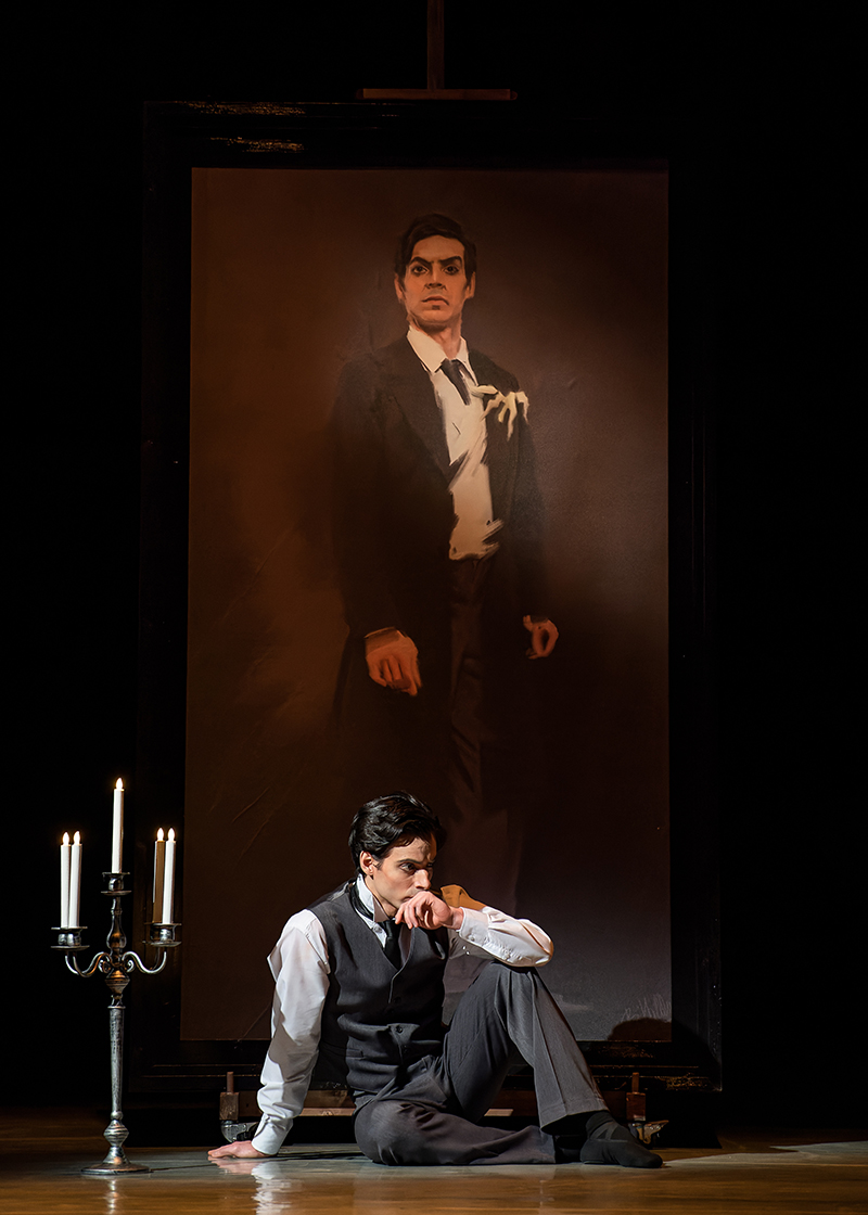 Obraz Doriana Graye (Sergio Méndez Romero). Foto: Serghei Gherciu.