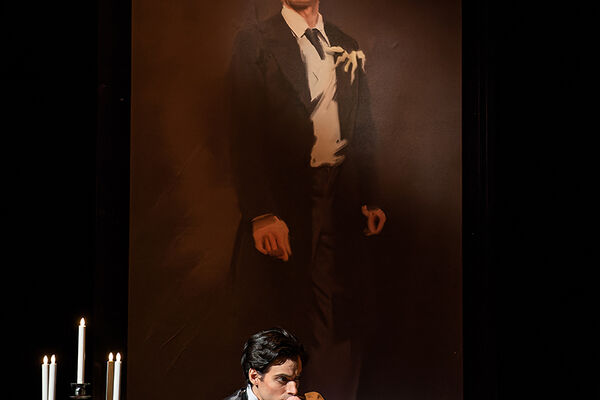 Obraz Doriana Graye (Sergio Méndez Romero). Foto: Serghei Gherciu.