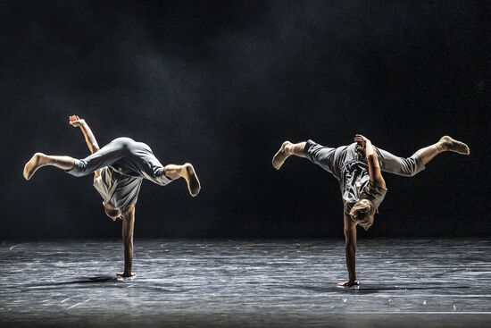 Dos soles solos (Jonáš Dolník a Mathias Deneux). Foto: Serghei Gherciu.