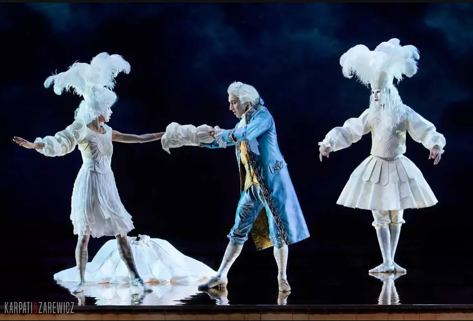 Polská Královská Opera slaví den tance představením o Noverrovi
