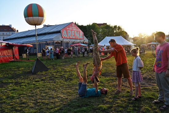 Arena festival.