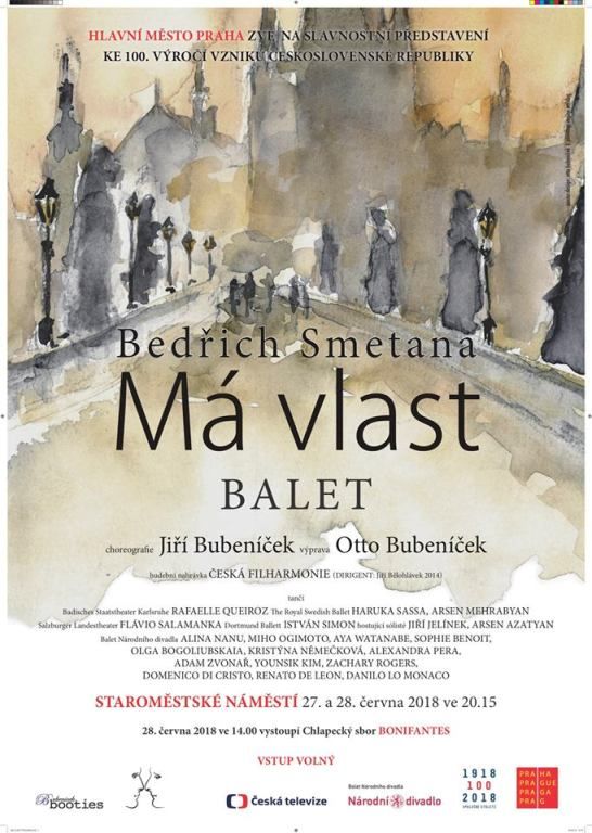 Má vlast v choreografii bratří Bubeníčků 