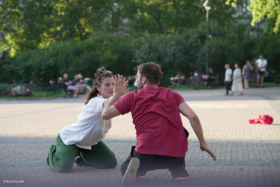 Tanečníci Filip Staněk a Hana Polanská. Foto: Risci Horvath.