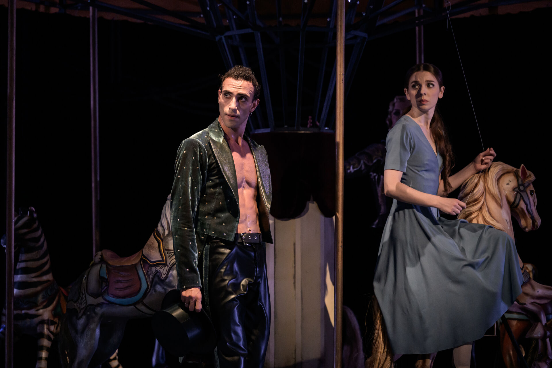 Liliom. Giovanni Rotolo a Alina Nanu, Balet ND. Foto: Serghei Gherciu.