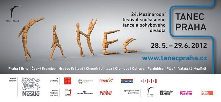 Festival TANEC PRAHA 2012 roztančí i dřevěnou figurku a vyhlašuje videosoutěž s „Cestami za TANCEM“