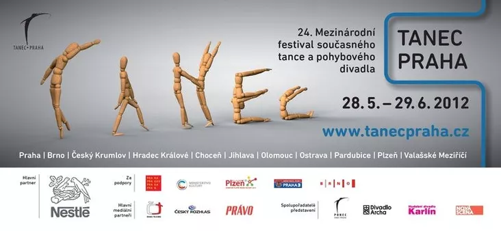 Festival TANEC PRAHA 2012 roztančí i dřevěnou figurku a vyhlašuje videosoutěž s „Cestami za TANCEM“