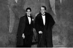 Jean Cocteau a Sergej Ďagilev. Foto: Kultura.ru.