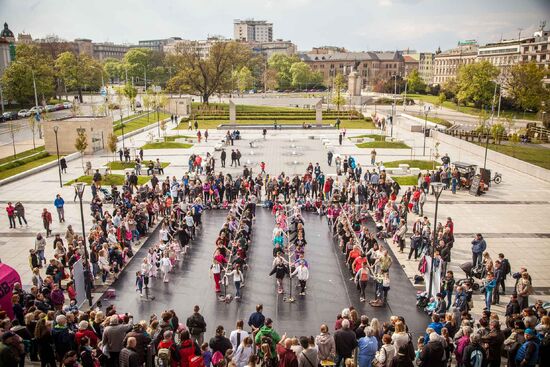 Mezinárodní den tance 2019. Foto Kuba Jíra.