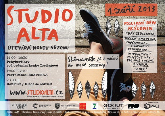 Studio ALTA otvírá novou sezónu poslední den prázdnin