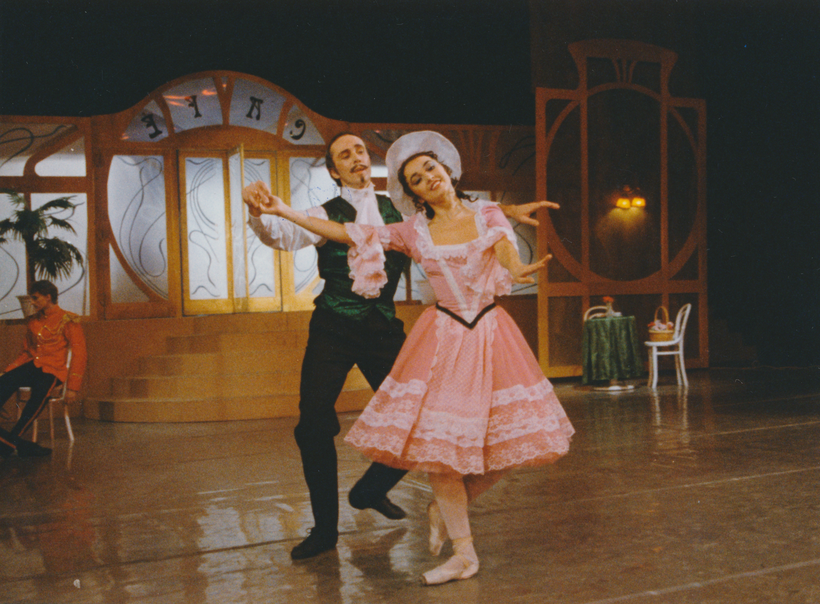 Jarmila Vonešová Klímová a Zdeněk Kárný. Pařížské radosti, 1994. Foto: L. Svítil.