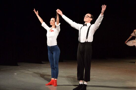 Balet Gala Olomouc (Barbora Šulcová, Stéphane Aubry). Foto: Moravské divadlo Olomouc.