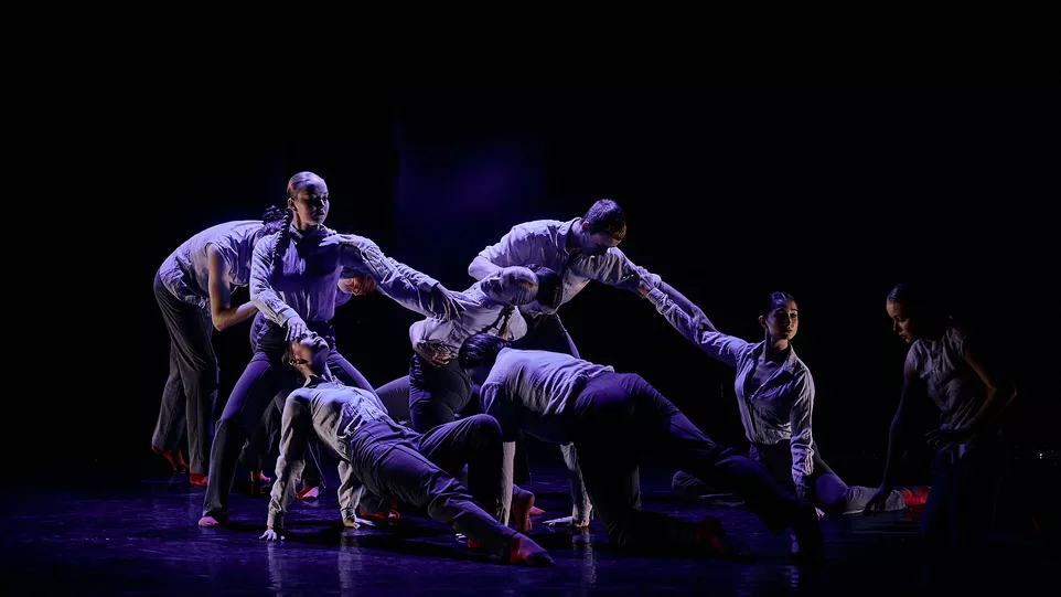 Komponovaný večer mladých umělců Fresh dance. Foto: Kamil Hauptmann.