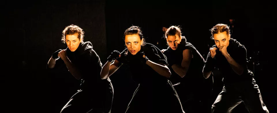 Amazonky (F. Barrouquére, M. Frösslová, S. Machovičová, B. Rokoszová). Foto Michal Hančovský