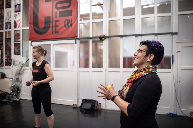 Seniorky - Cirqueon2024. Foto Anna Šolcová.