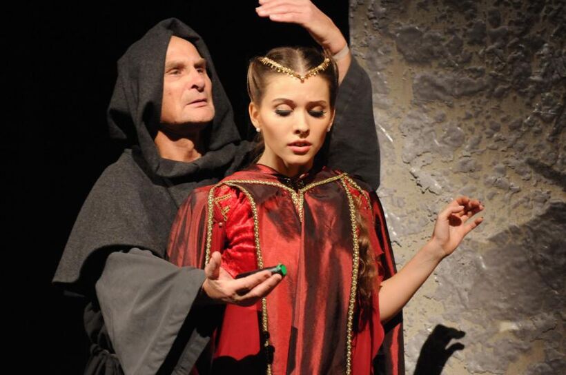 Jiří Žalud (Lorenzo), Anna Srncová (Julie). Foto: Pavel Křivánek.